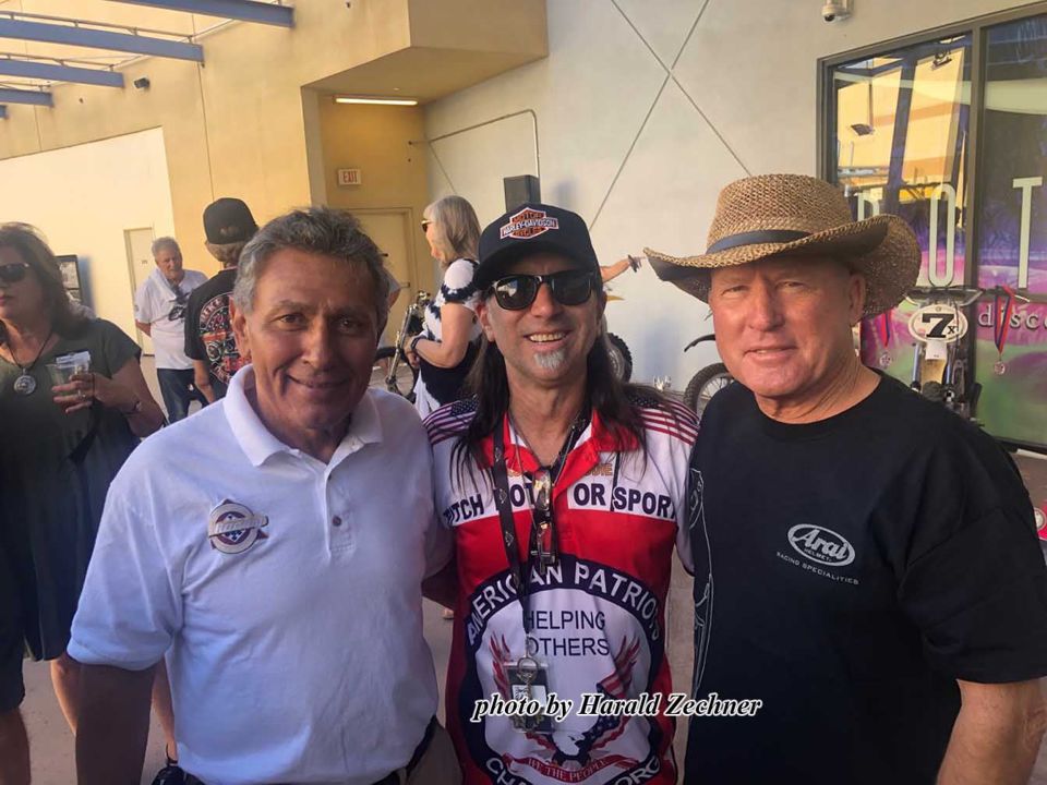 Hot Shoe Hall of Famers David Aldana, Eddie Castro, and Kenny Roberts choose Gene Woods Racing Experience to race Go Karts.